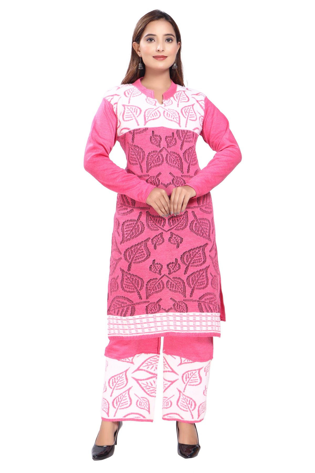 Kurti Plazoo Hair Magenta