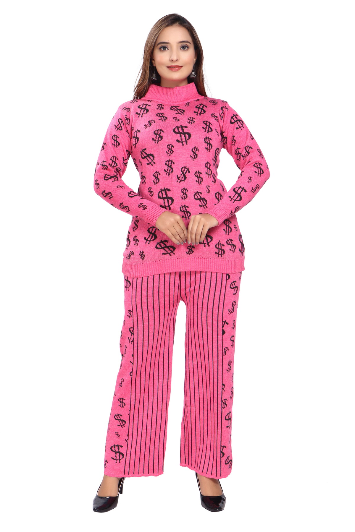 Self Co-ord Set Magenta