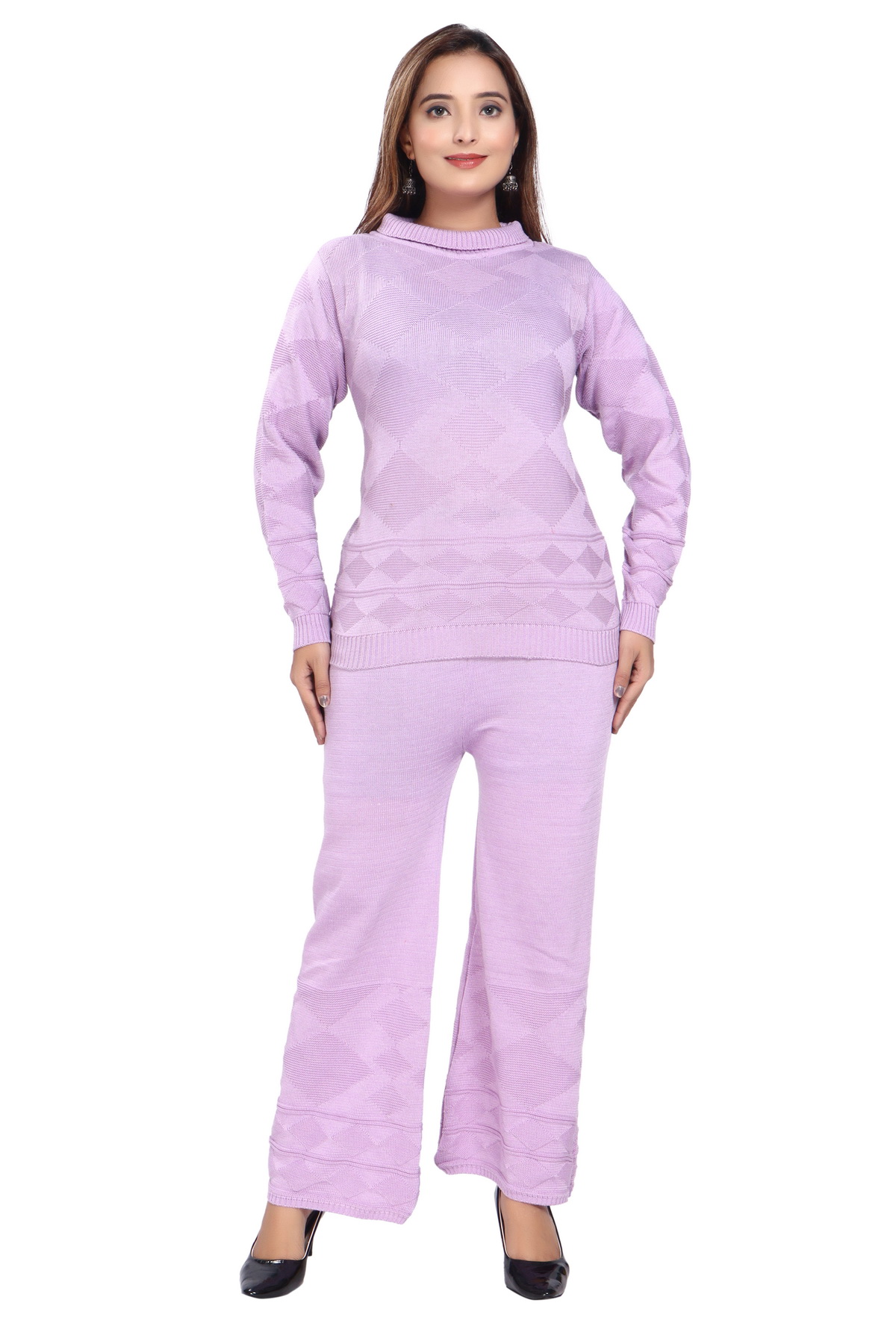 Self Co-ord Set Lavender